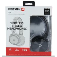 BLUETOOTH STEREO SLUCHÁTKA SWISSTEN TRIX ČERNÁ