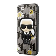 Karl Lagerfeld Ikonik Flower Kryt pro iPhone 7/8/SE2020/SE2022 Grey