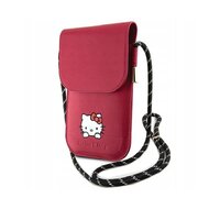 Hello Kitty Leather Daydreaming Phone Bag Pink