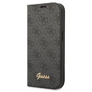 Guess PC/TPU 4G Metal Camera Outline Book Pouzdro pro iPhone 14 Black