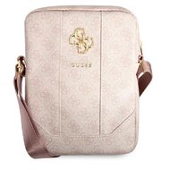 Guess pouzdro 10" růžové 4G velké kovové logo