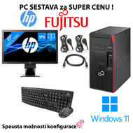 PC sestava Fujitsu P758 Intel Core i5 / 8 GB RAM / 256 GB SSD / Windows 11 + 27" IPS monitor PC sestava Fujitsu P758 Intel Core i5 / 8 GB RAM / 256 GB SSD / Windows 11 + 27" IPS monitor
