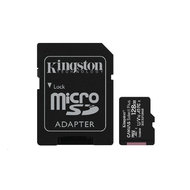 Kingston 128GB MicroSDXC Plus + SD adaptér