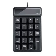 Drátová numerická klávesnice K4, USB, černá