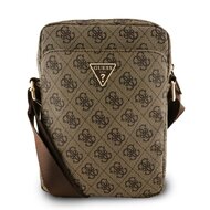 Guess PU 4G Triangle Logo Taška 8" Hnědá