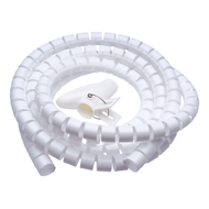 Connect IT Trubice pro vedení kabelů Winder, 2.5m x 20mm - bílá