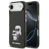 Karl Lagerfeld zadní kryt pro iPhone Air, IML Aquarelle K&Ch, MagSafe - černá