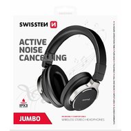 BLUETOOTH STEREO SLUCHÁTKA SWISSTEN JUMBO ANC ČERNÁ