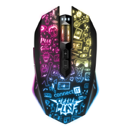 Connect IT Doodle 2 Pro Herní bezdrátová myš - černá