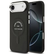 Karl Lagerfeld zadní kryt pro iPhone Air, PU RSG Logo MagSafe - černá