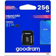 GOODRAM MICROSDXC KARTA 256GB M1AA + Adapter